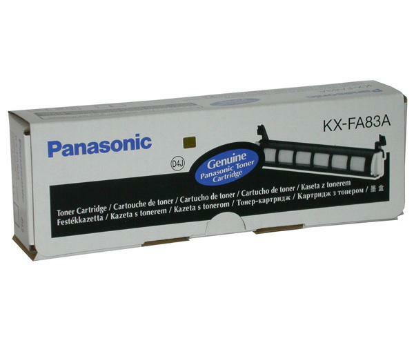 Картриджи для принтеров panasonic купить. Картридж Panasonic KX-fa83a7. Panasonic KX-fa83e. KX-fa83a7. Тонер-картридж KX-fa83a.