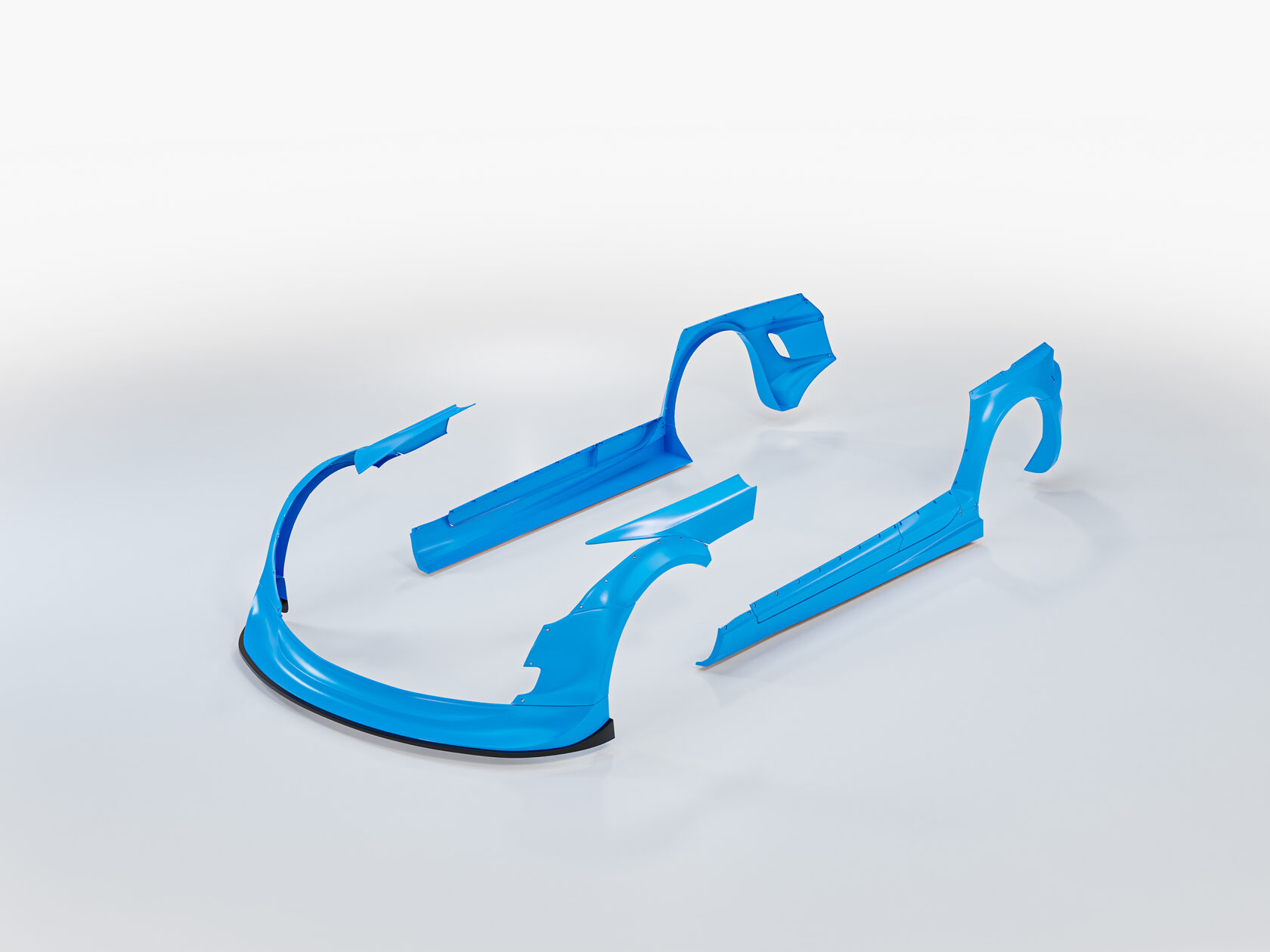 FENDERIST SPEC S 50mm fender flares kit / WIDE BODY KIT Mazda RX-8 2003-2008