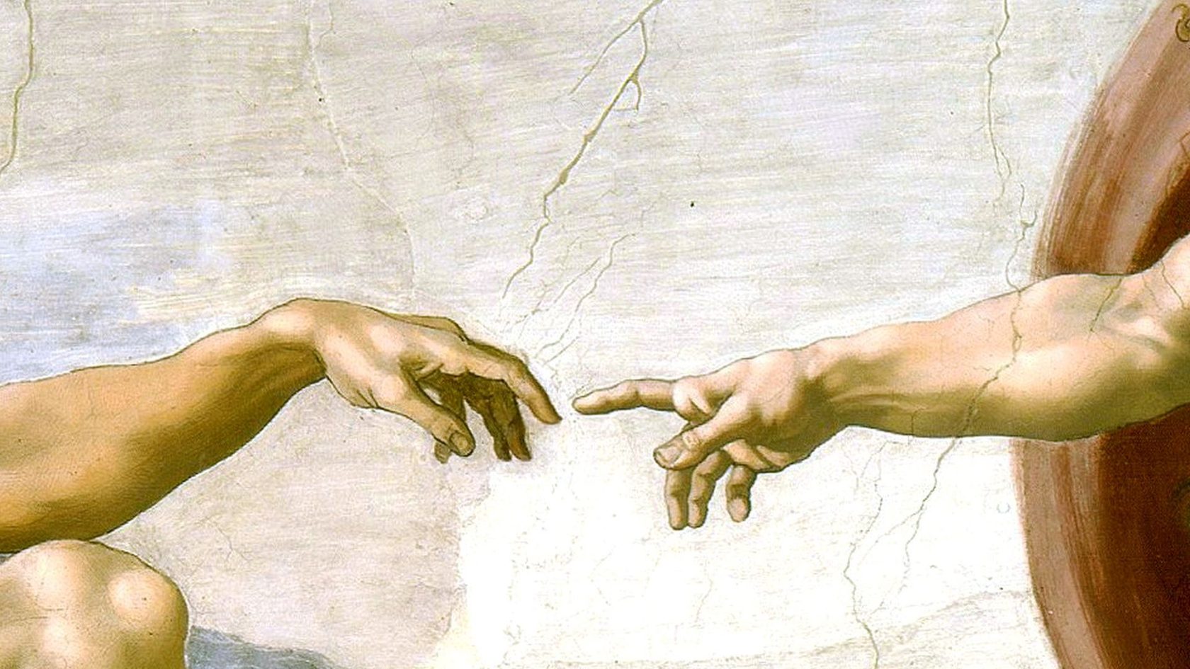 Руки человека рассказ. «Сотворение Адама» Микеланджело Буонаротти. Микеланджело, «Сотворение Адама», 1508–1512. Картина Леонардо да Винчи две руки. Картина Леонардо да Винчи Сотворение Адама.