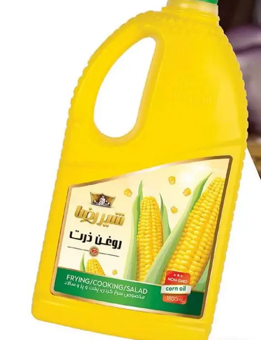 Кукурузное масло SHIRREZA: упаковка