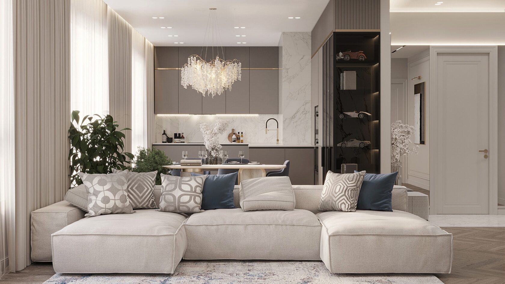 Дизайн-проект квартиры | Alina Salomatina Interiors