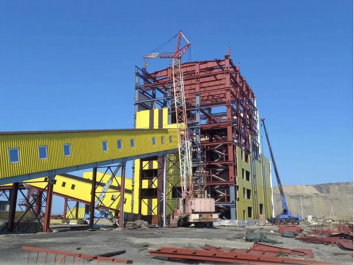 Строительство комплекса на Аршановском разрезе