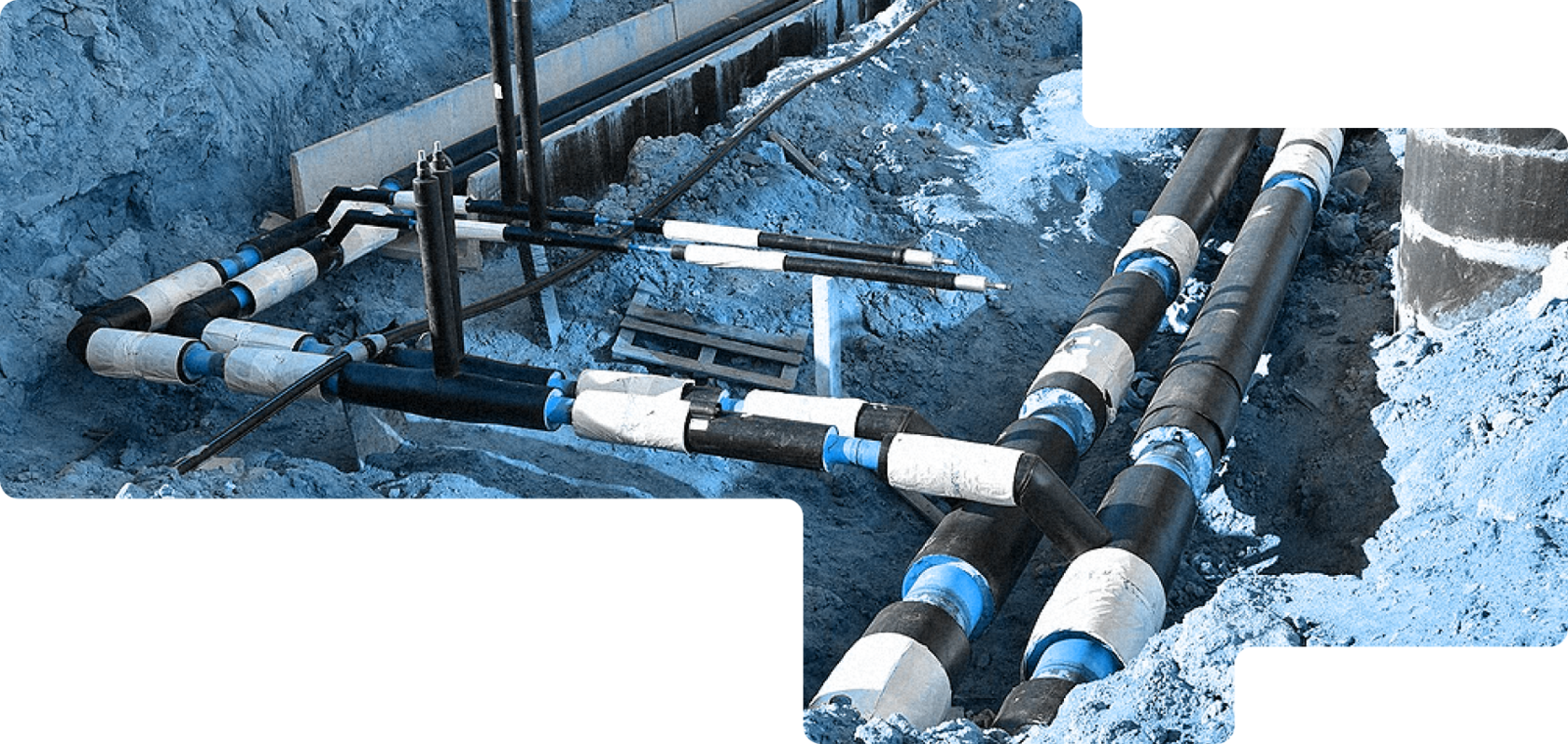 Монтаж трубопровода