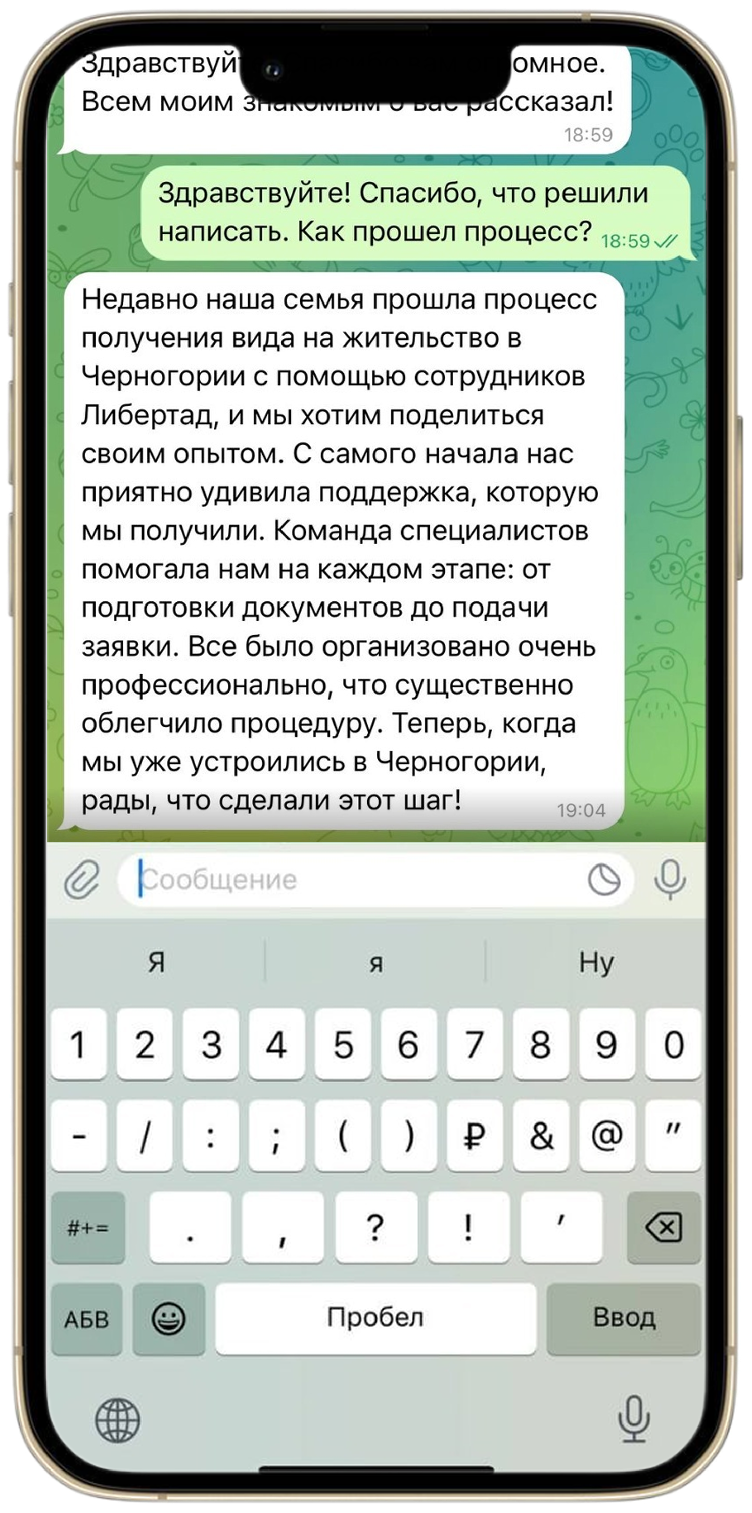 внж отзыв