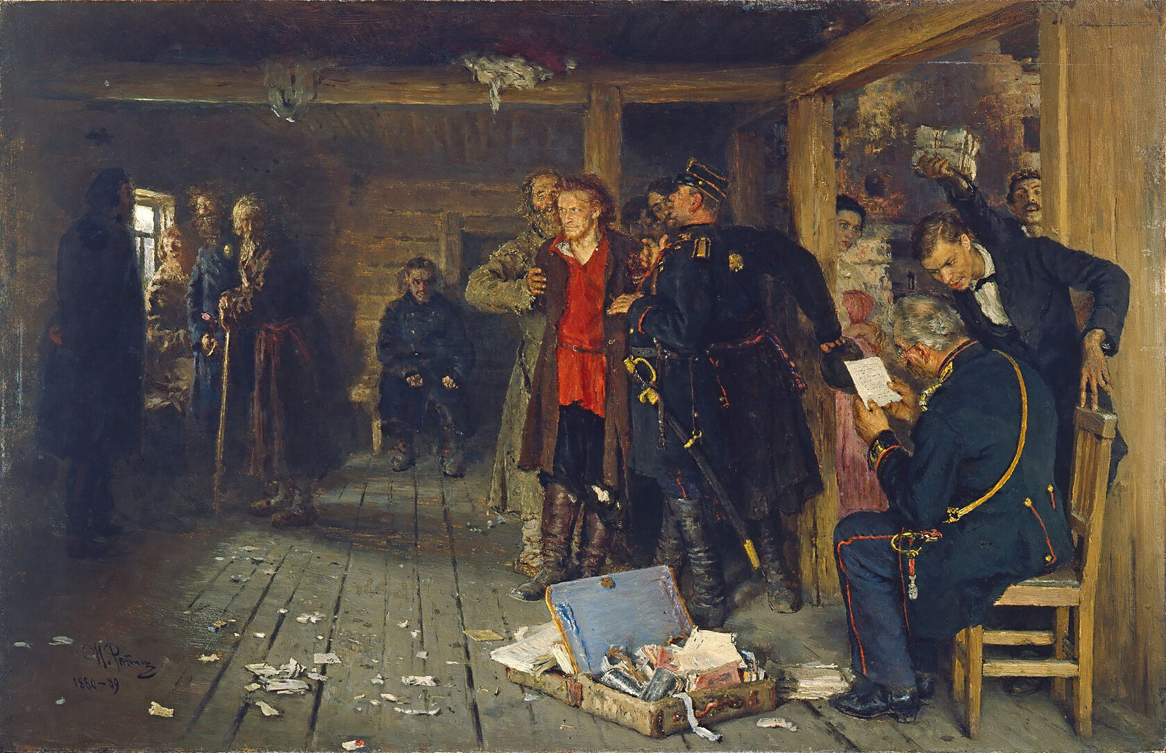 Синтаксический анализ в 1880 году в санкт петербурге состоялась выставка одной картины