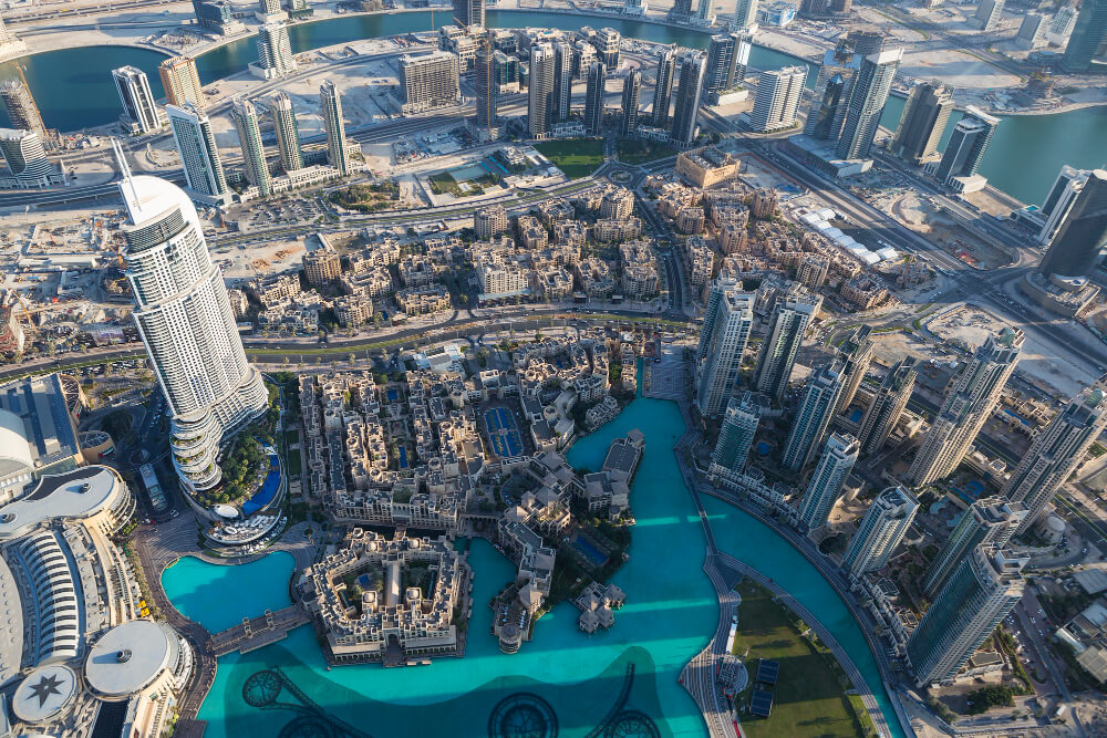 Dubai's business district
