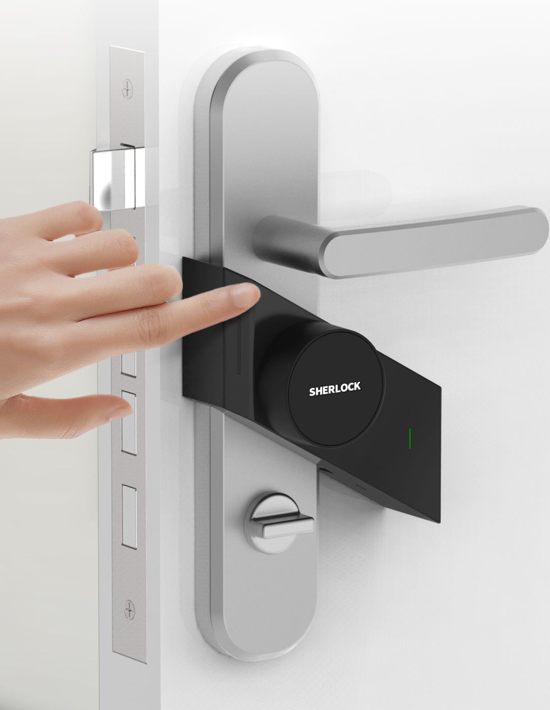 Умная накладка для замка Xiaomi SHERLOCK M1 Smart Lock