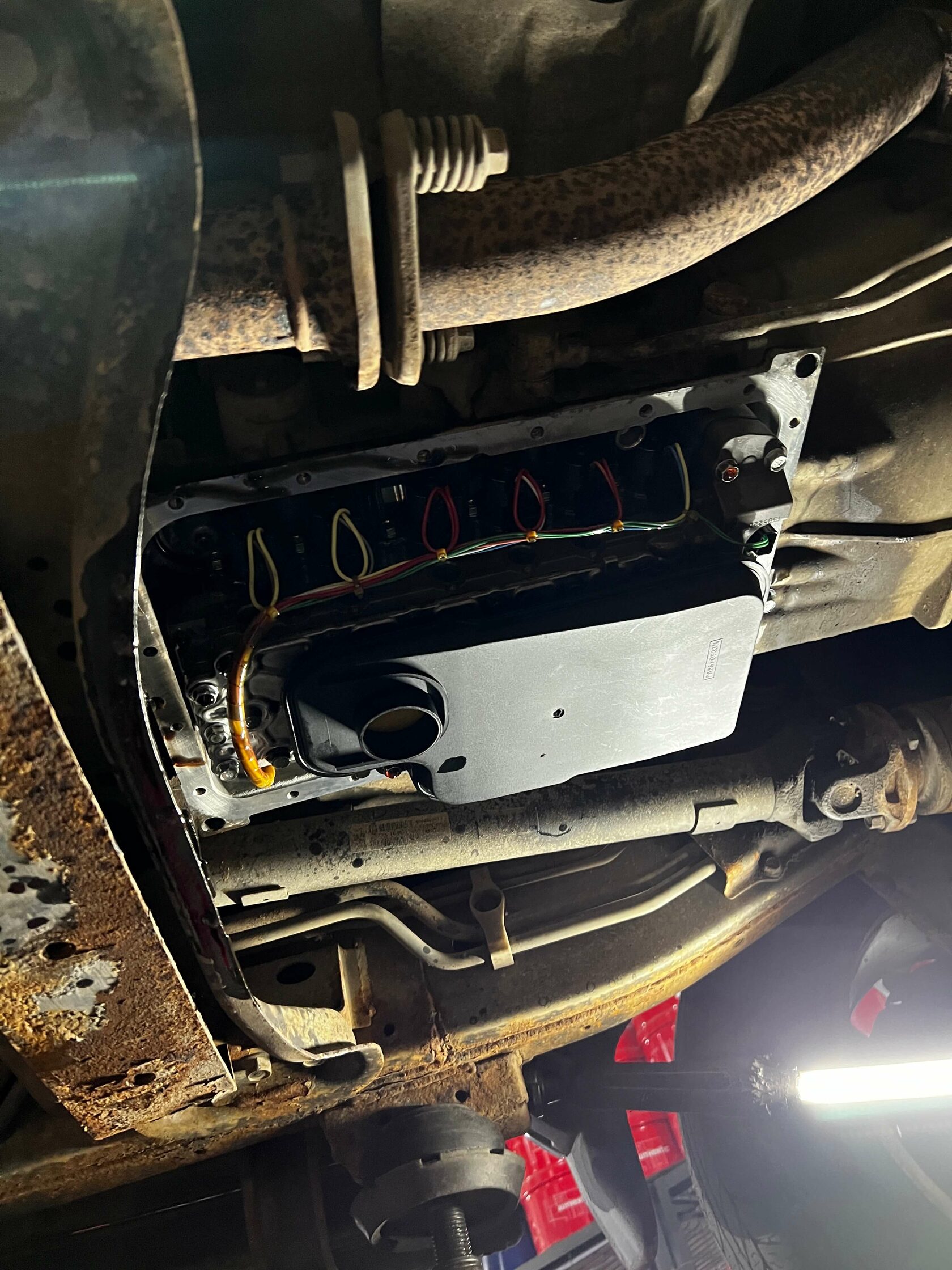 Установка нового фильтра АКПП