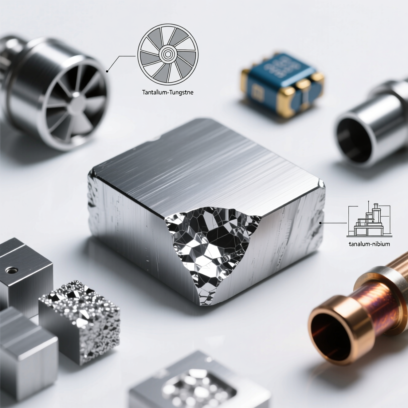 Тантал в металлургии: свойства, сплавы и применение в промышленности