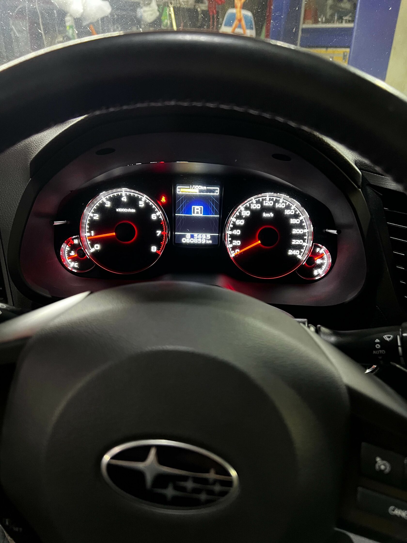 Фиксация пробега Subaru Legacy