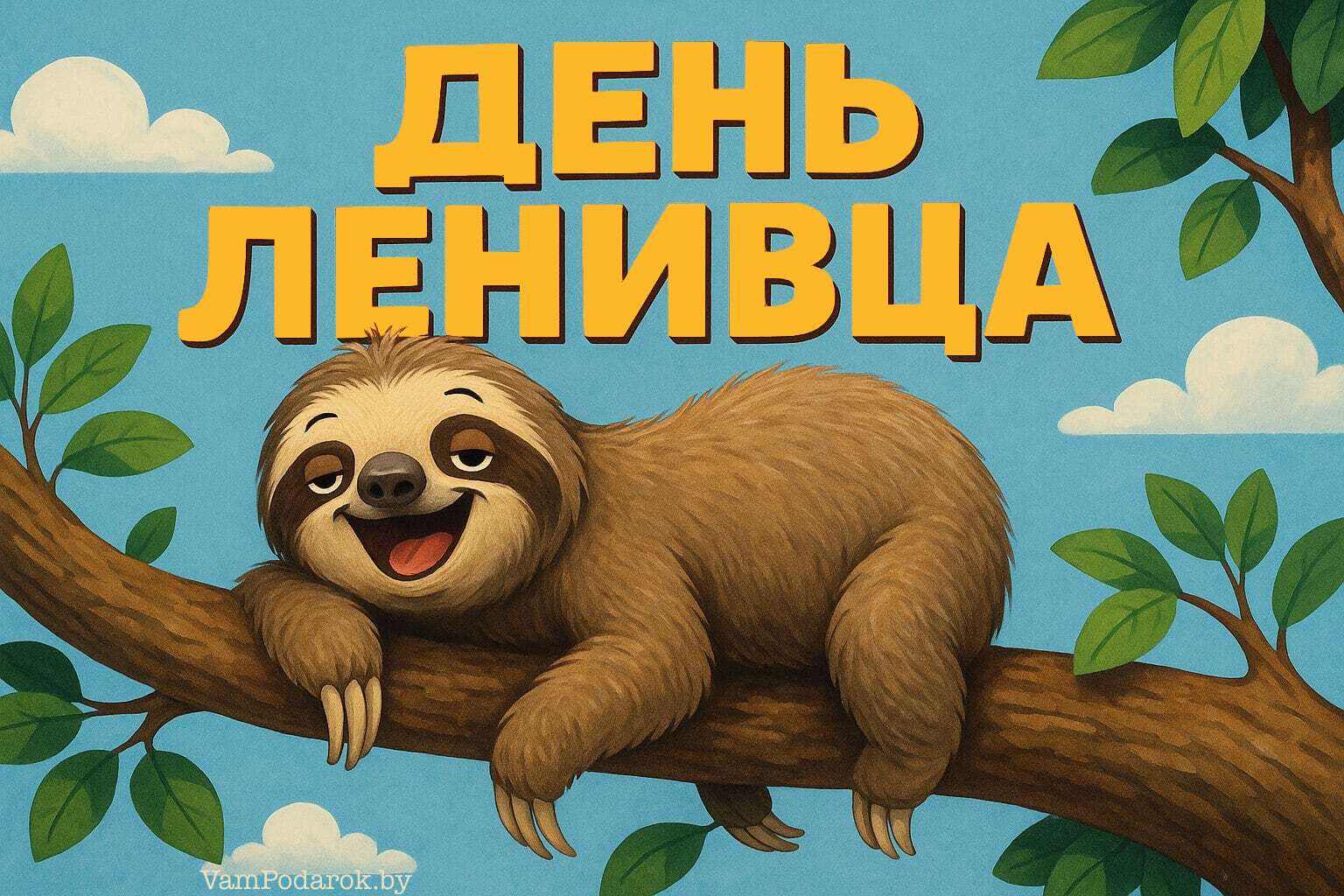 Международный день ленивца