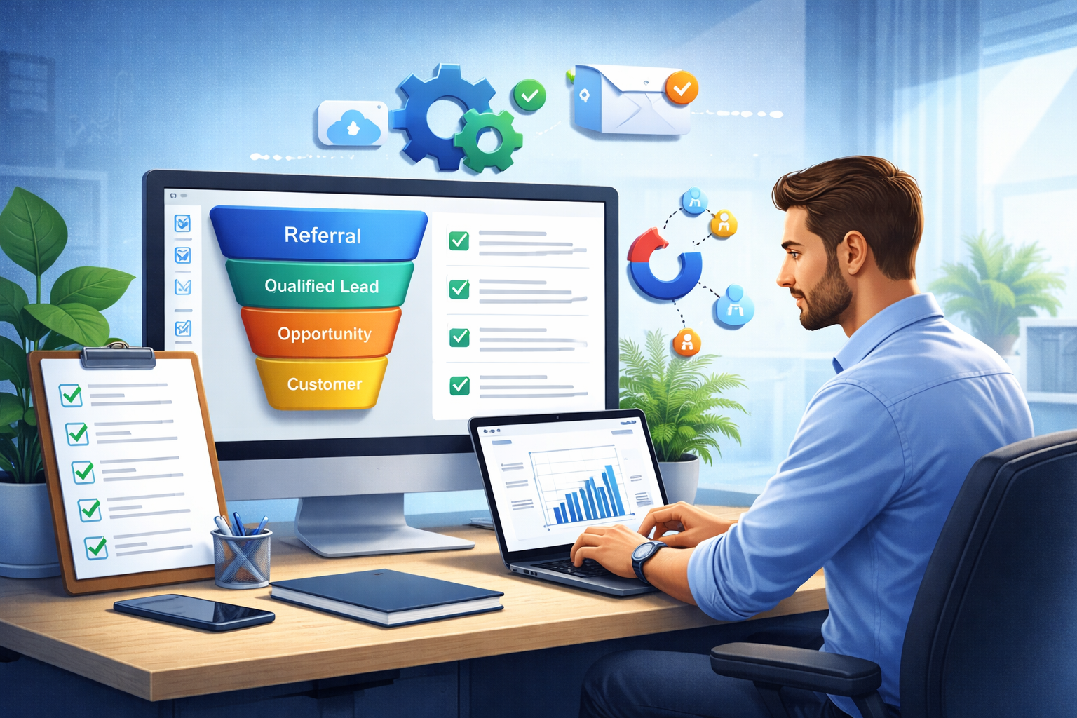 Preparing the CRM System