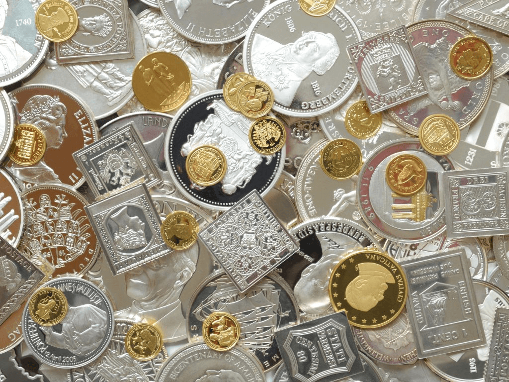 Драгоценные металлы и иностранная валюта. Драгоценные металлы монеты. Инвестирование в монеты из драгоценных металлов. Деньги золото и серебро. Драгоценные металлы золото и серебро.