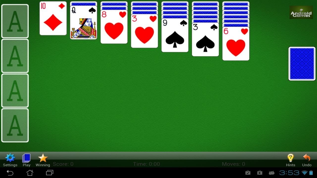 Превью игры Solitaire by MobilityWare