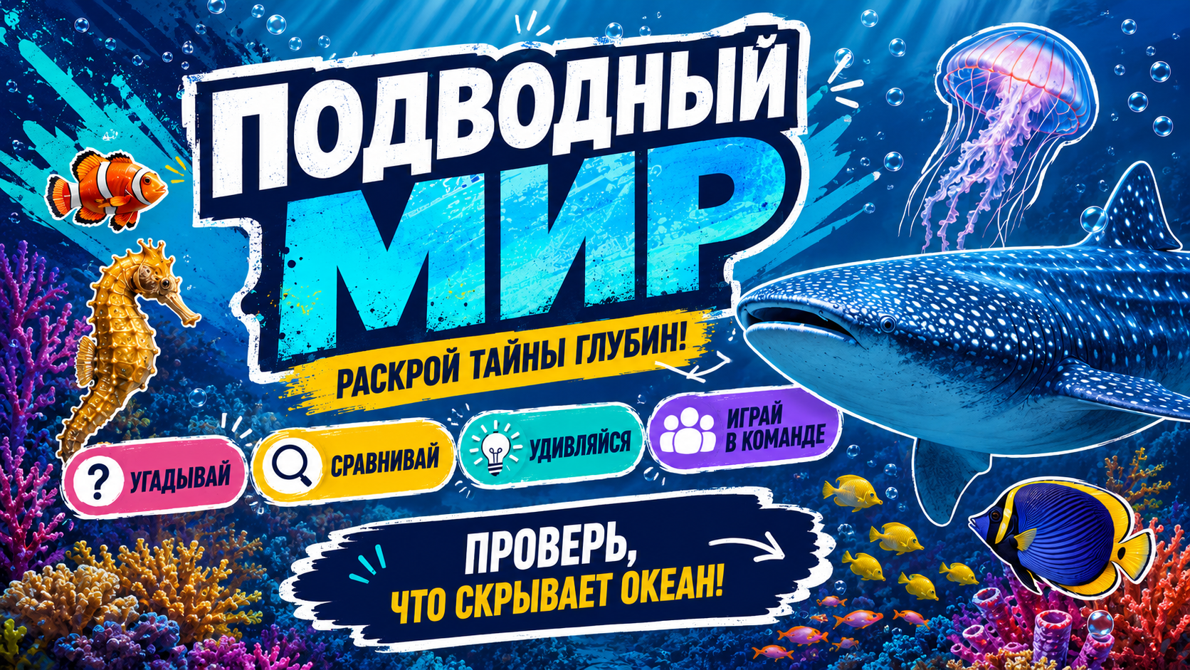 Обложка игры Подводный мир