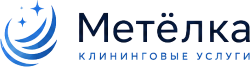 Логотип клининговой компании «Метёлка»