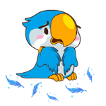 Иконка проблем с оперением у птиц