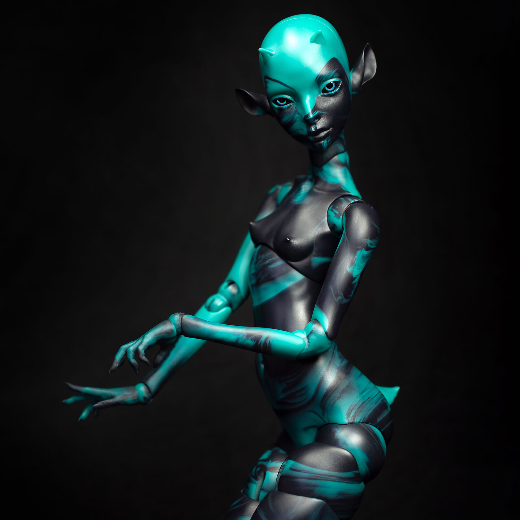 Industrial warehouse monochrome