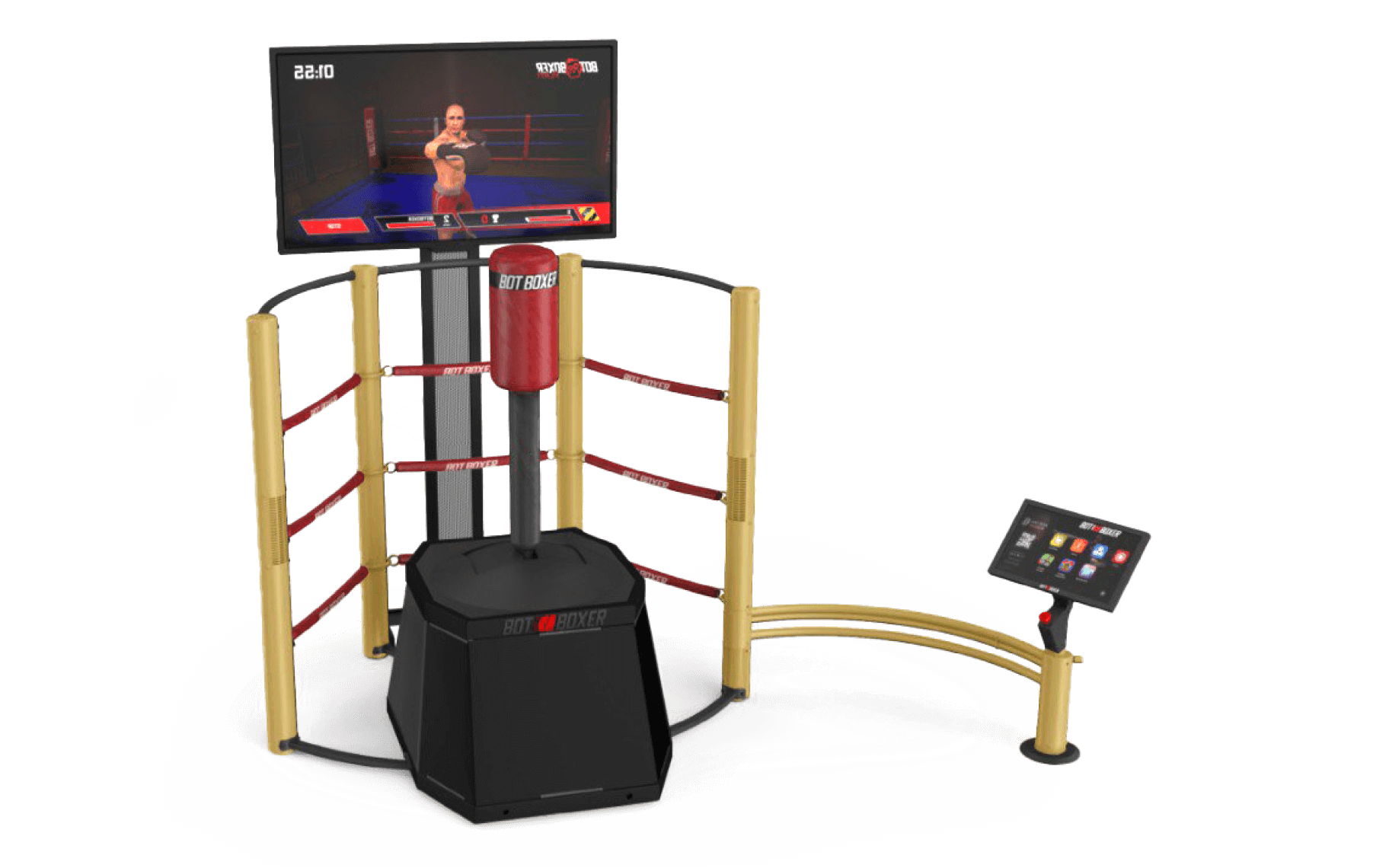 Luxury boxing simulator with AI is now available in Dubai and the Middle East!