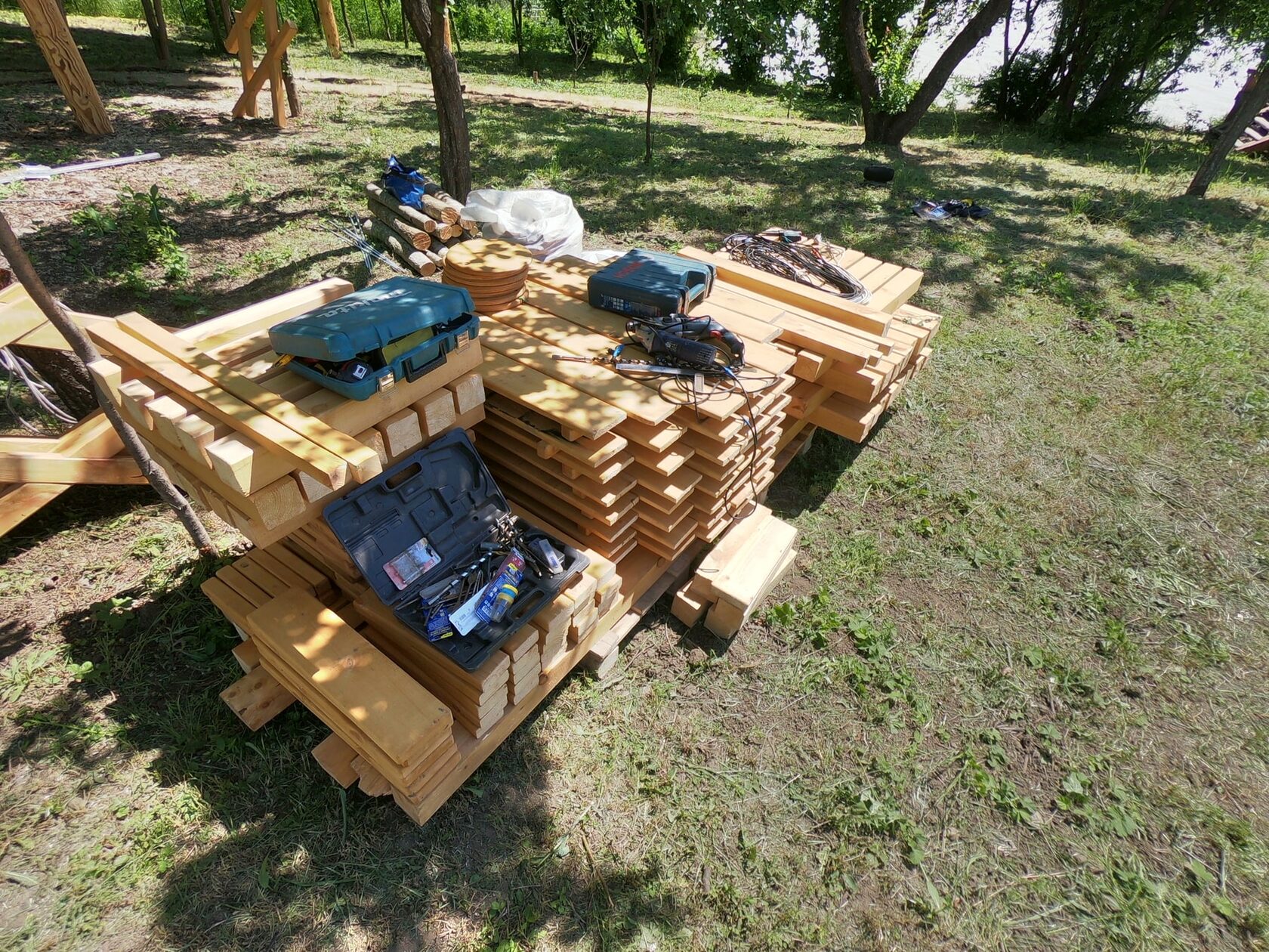 Верёвочный парк на опорах — Краснодар, 2019