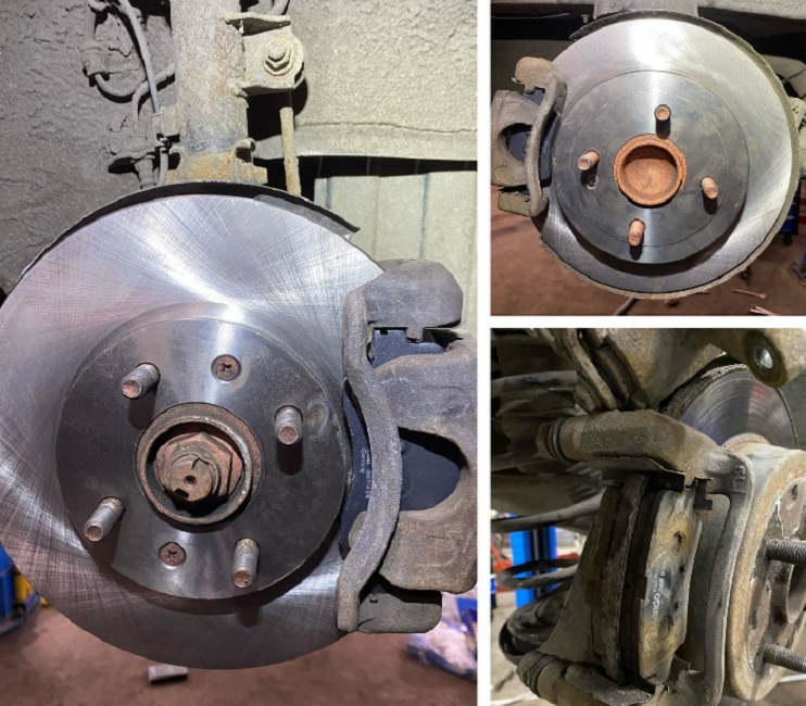 Тормозные диски автомобиля Киа 