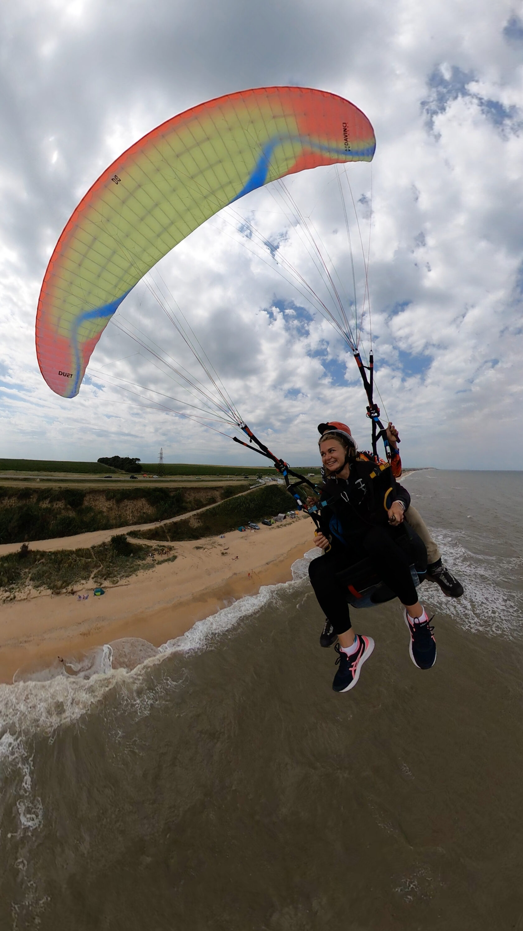 Полеты на параплане Голубицкая