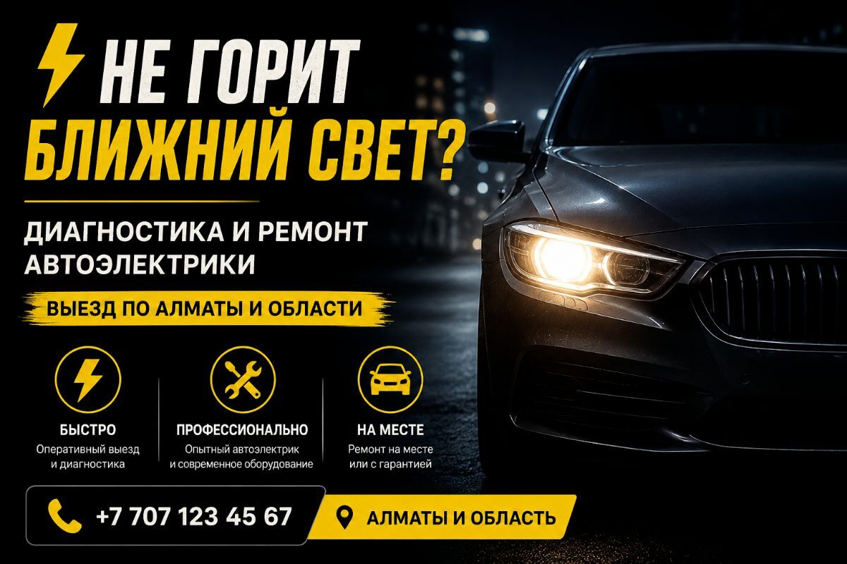 Не горит ближний свет