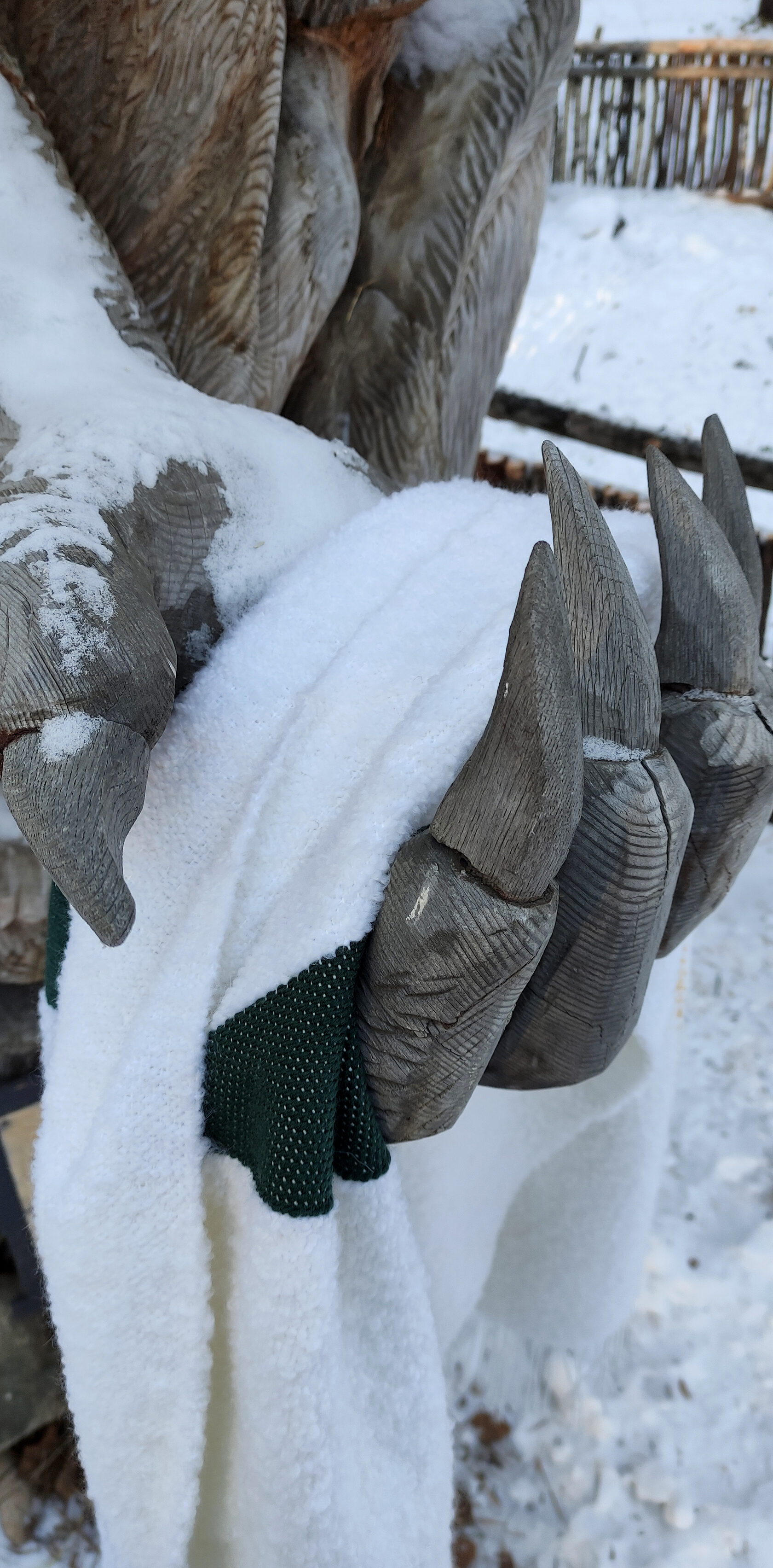 Палантин ручного ткачества с берегов Байкала