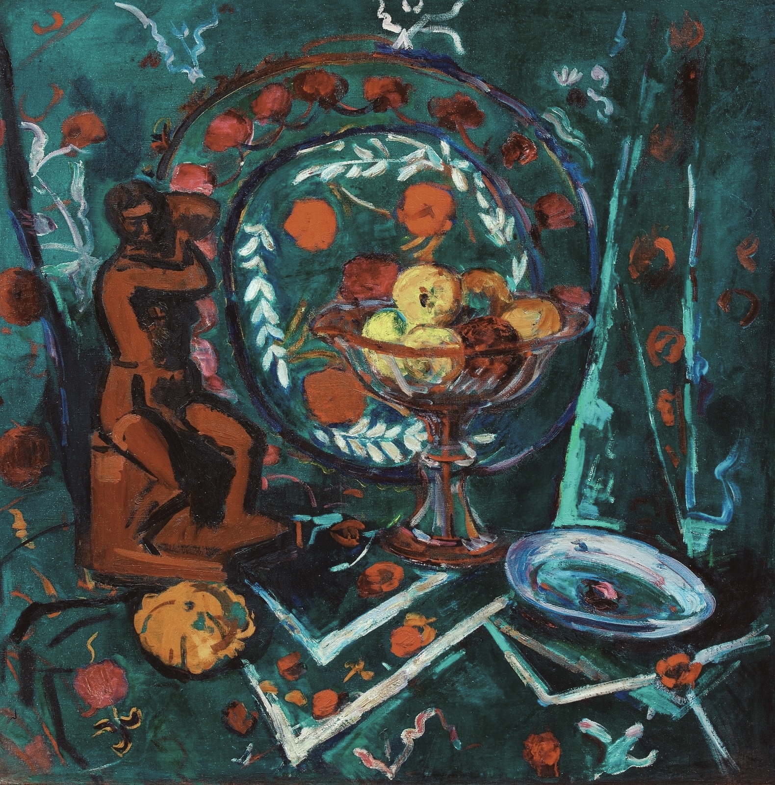 Натюрморт со скульптурой Б.Д.&nbsp;Королёва. 1940