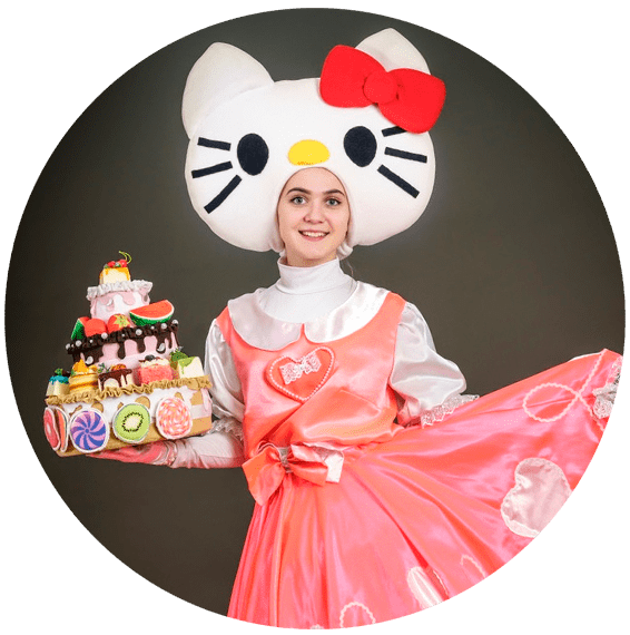 Аниматор хеллоу китти Москве