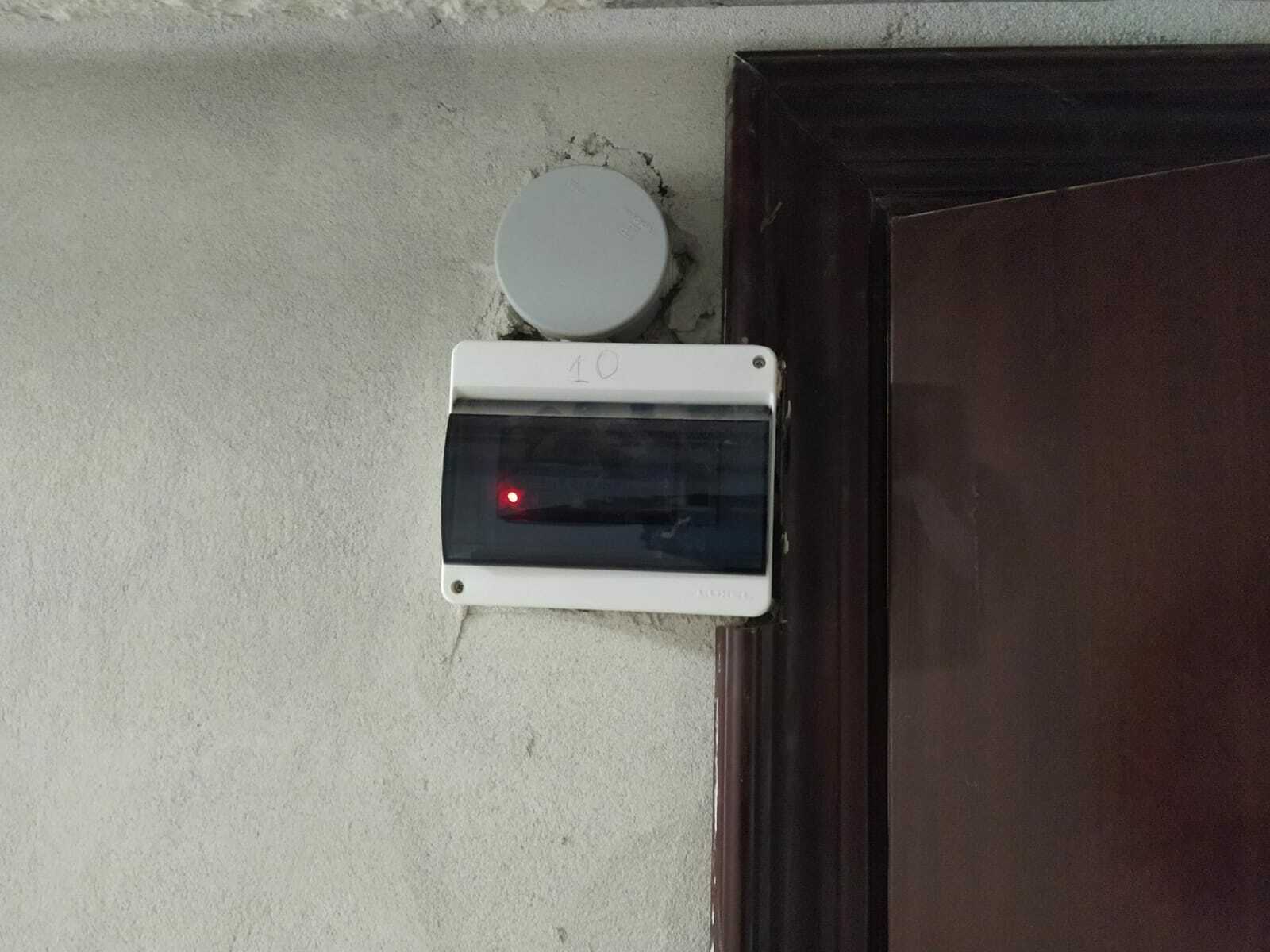 Счетчик в подвале дома