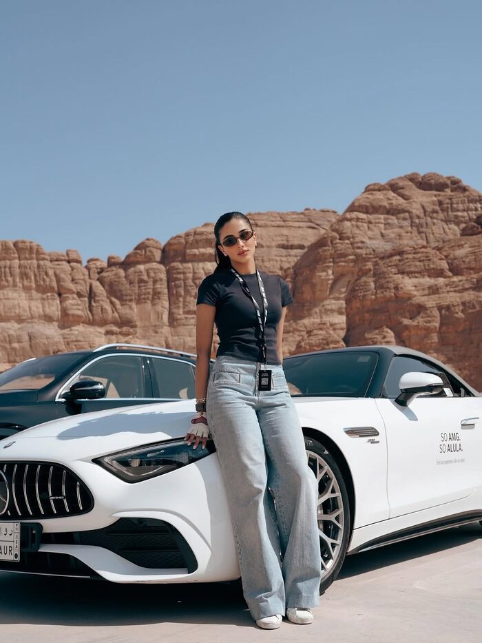 Rahaf Alharbi for Mercedes-Benz