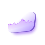 the image of DJ console surrounded by icons of stocks and charts with investing strategy performance