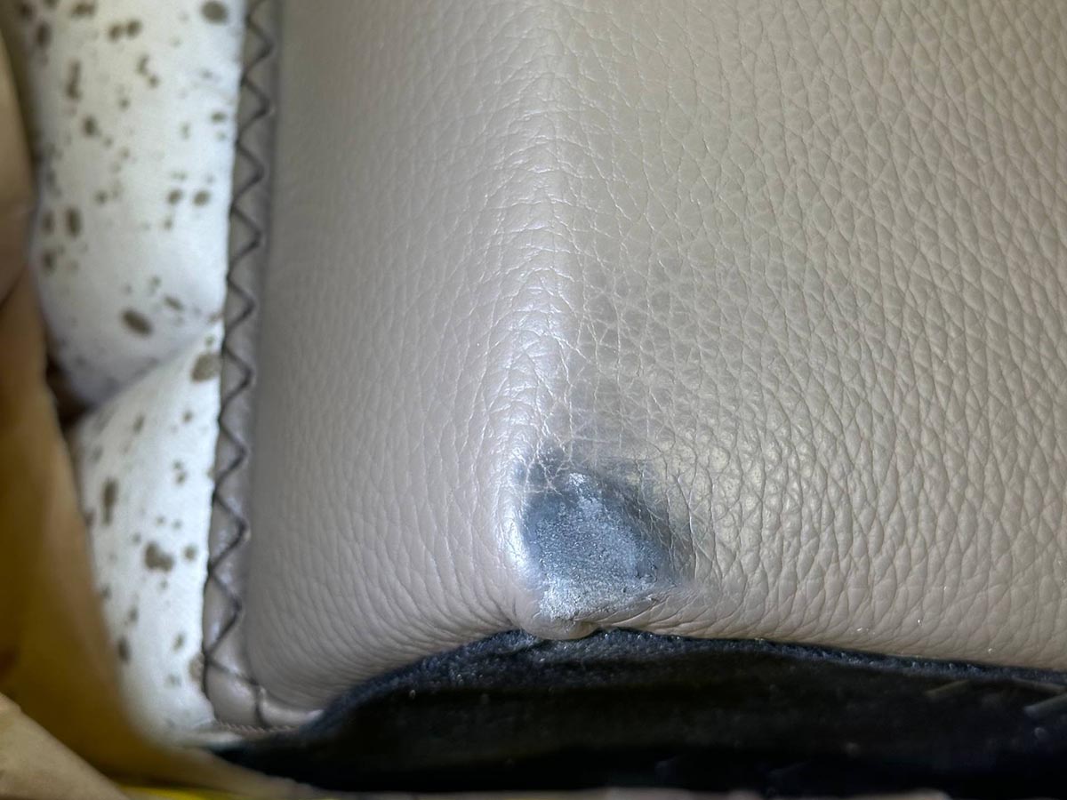 Реставрация ножки дивана