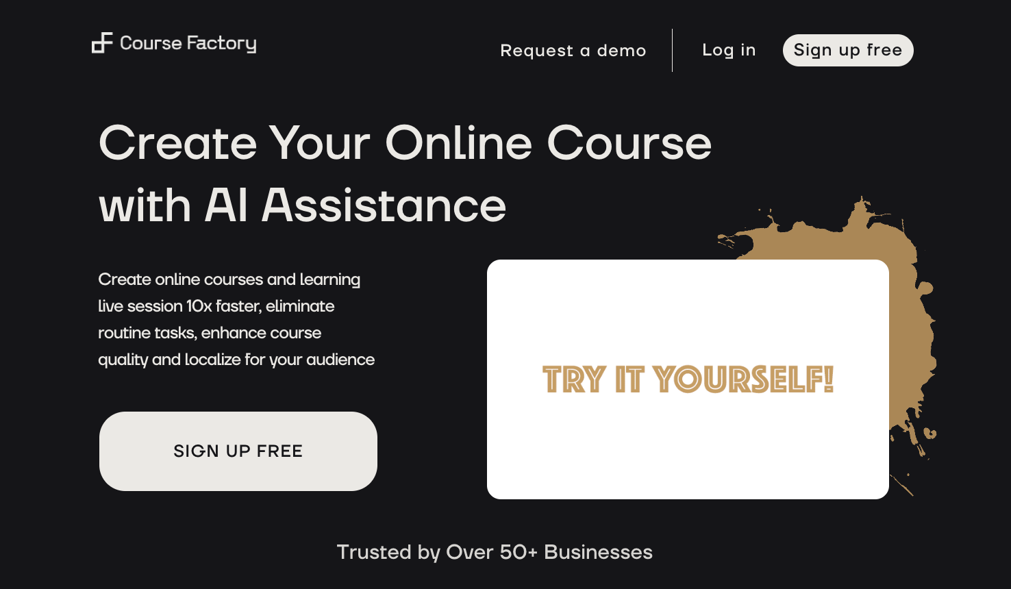 CourseFactory AI - Create Your Online Course with AI Assistance