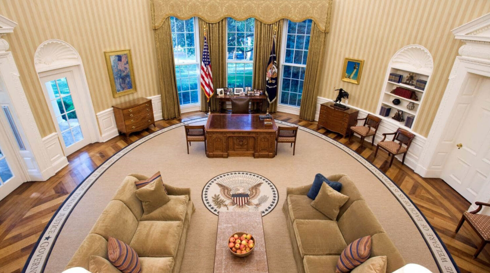 Овальный кабинет Барака Обамы
