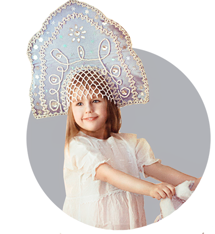 девочка в кокошнике