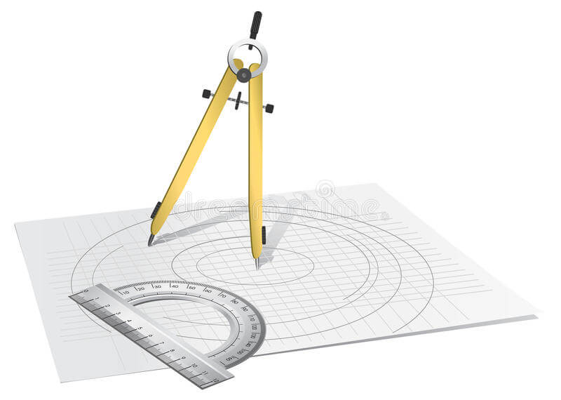 Рисунки с циркулем и линейкой