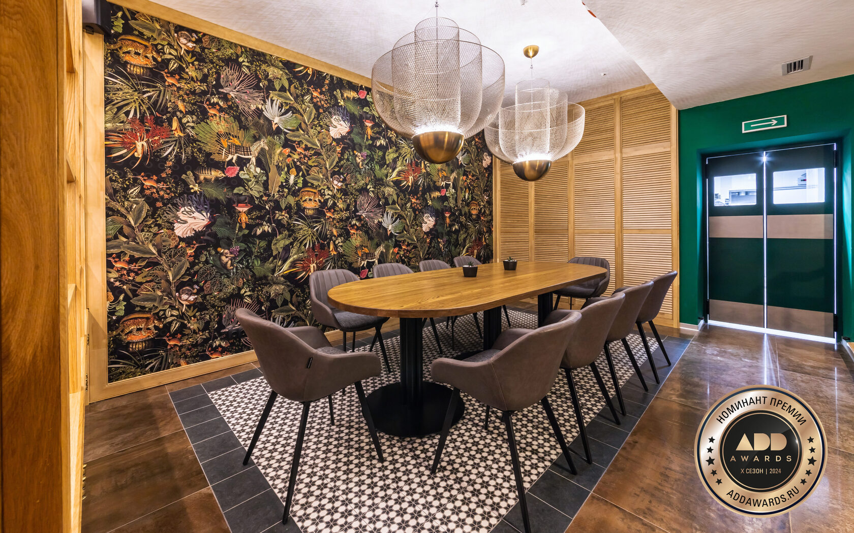 APXPLAN. Дизайн банкетного зала ресторана «География»