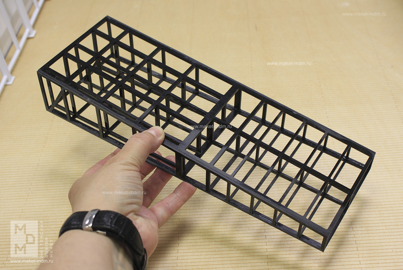 макет декораций к спектаклю Пик Ник Электротеатра Станиславский