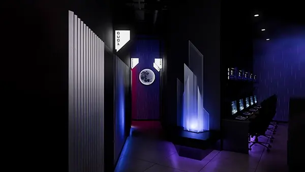 Дизайн-проект компьютерного клуба Sannikov gaming