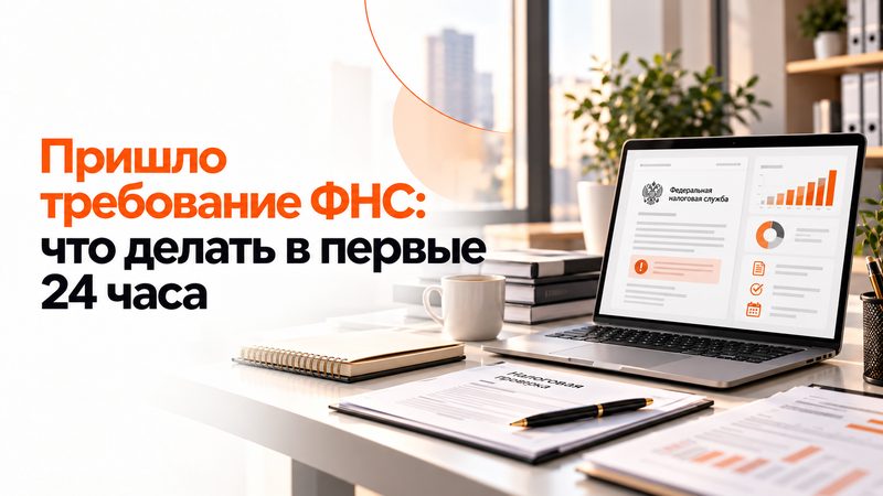 Пришло требование ФНС: что делать в первые 24 часа