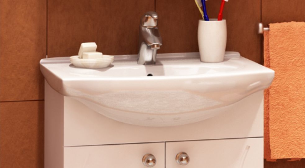 тумба с раковиной 1marka july 50п подвесная, дуб сонома. 000. дуб сонома. умывальник 1. браво - умывальник 500х400 белый без отверстия без.