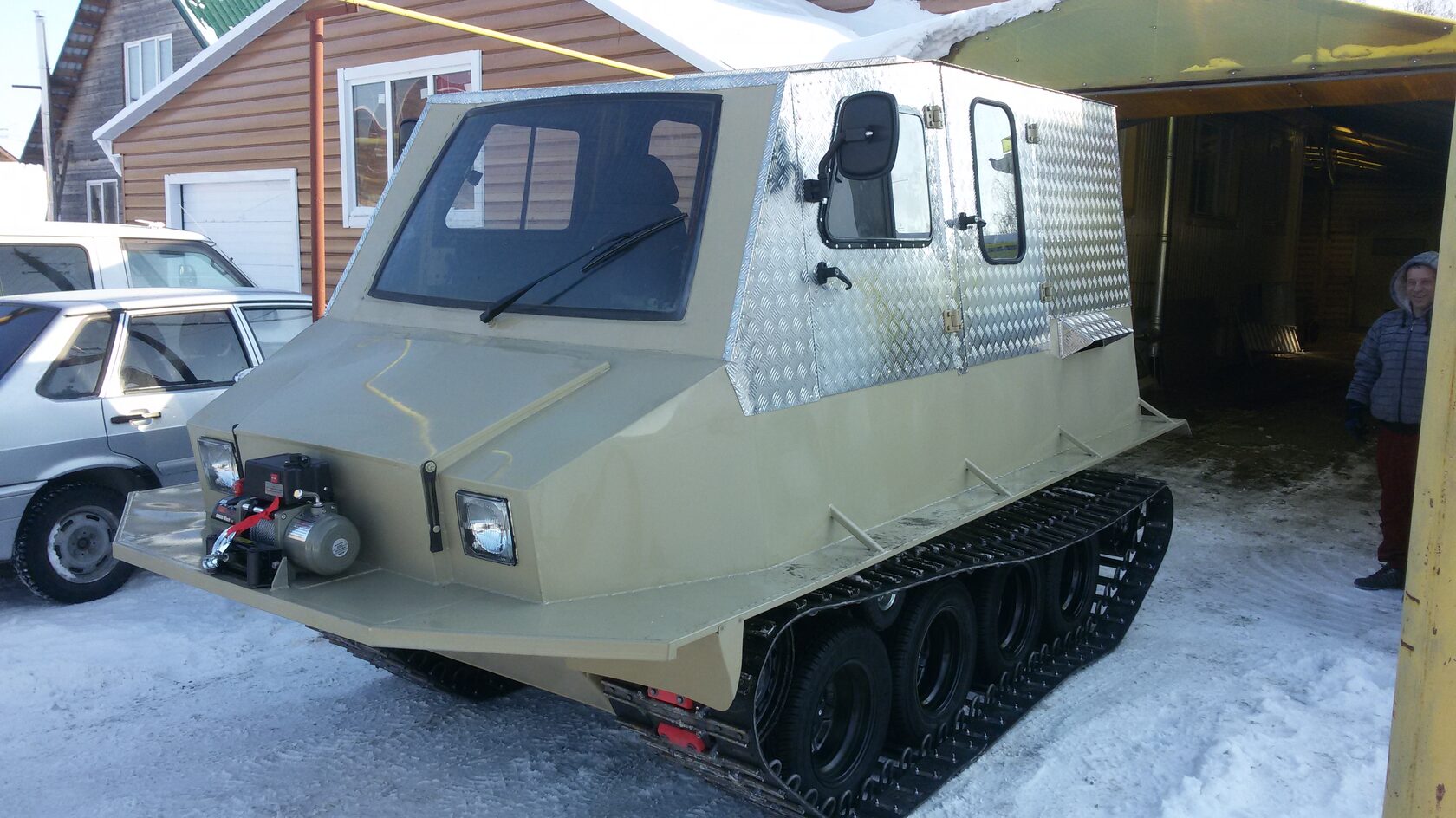 Гусеничный вездеход своими руками