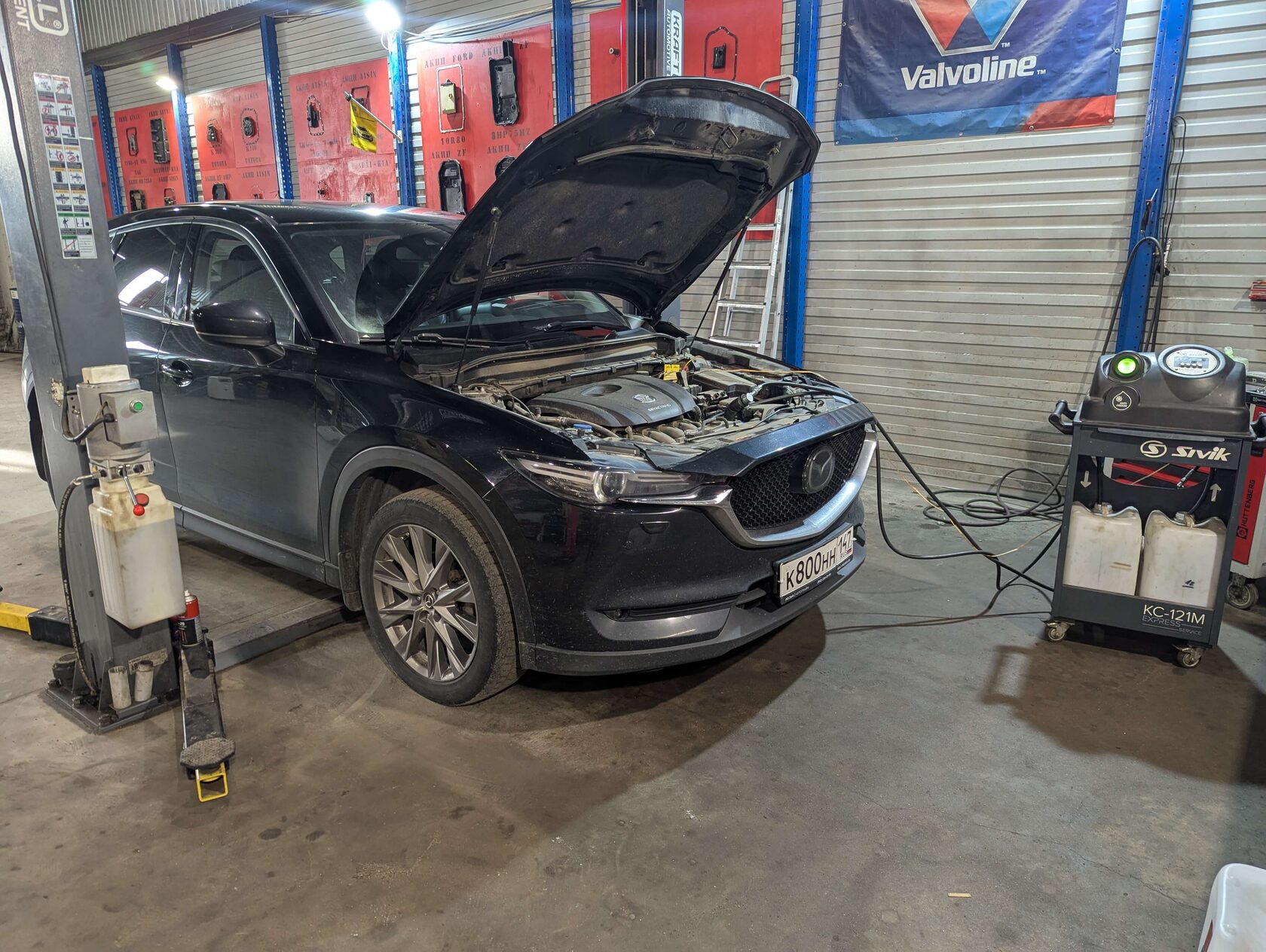 Проверка антифриза Mazda CX5 рефрактометром