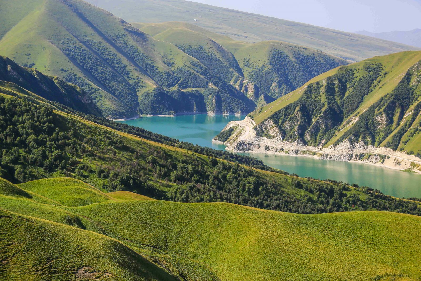 Озеро Галанчож в Чечне