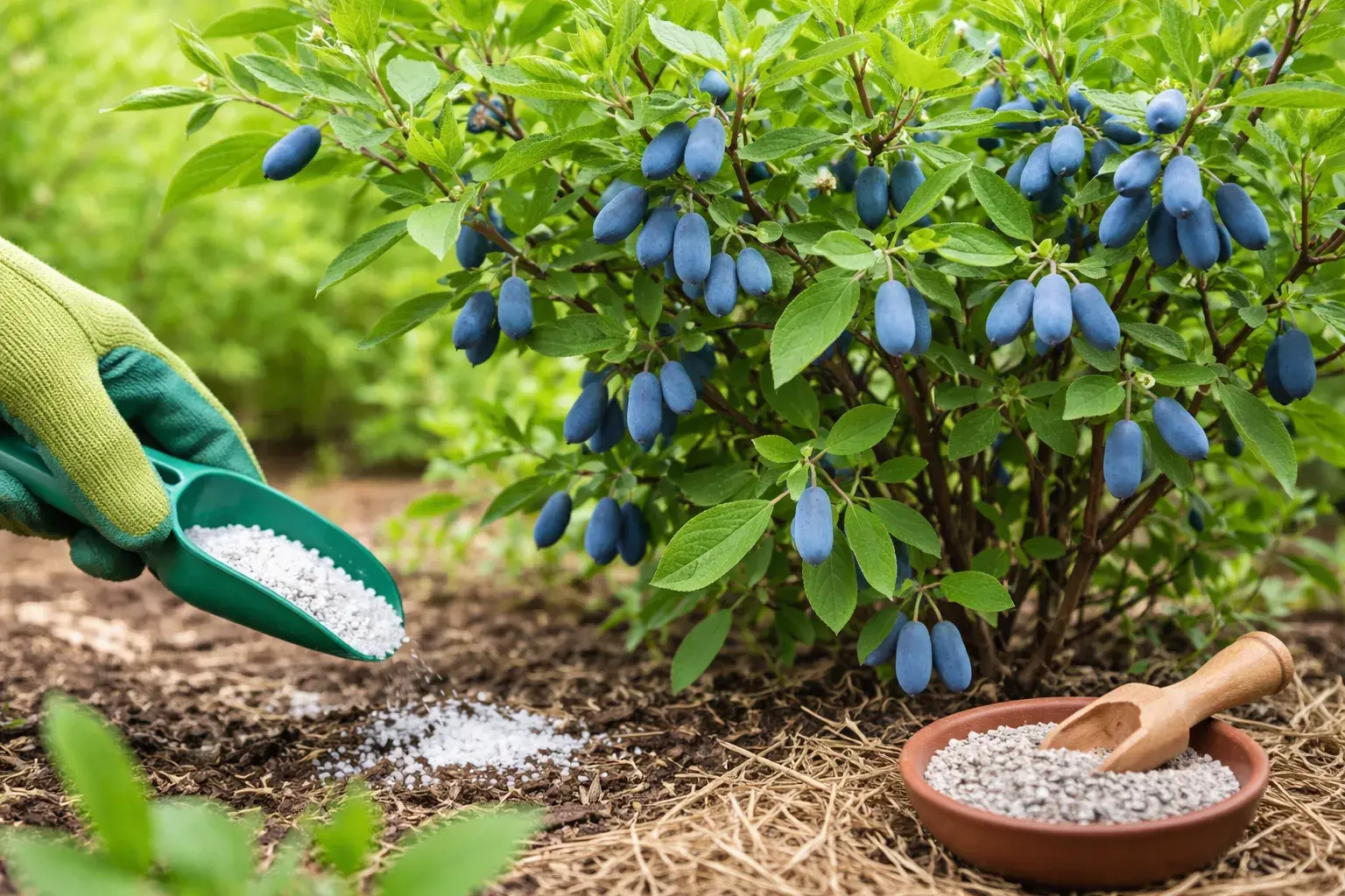 Чем подкормить жимолость