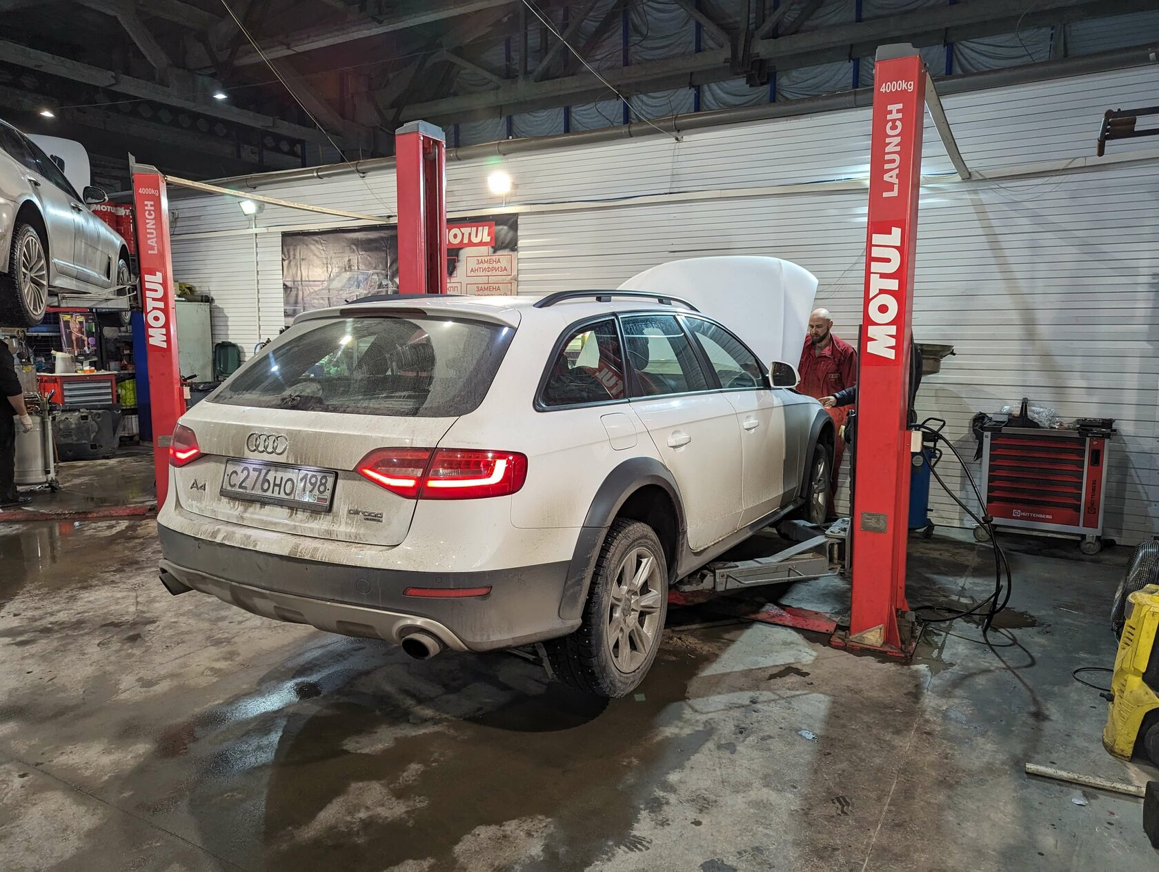 Замена масла в коробке DSG DL501 (0B5) Audi A4