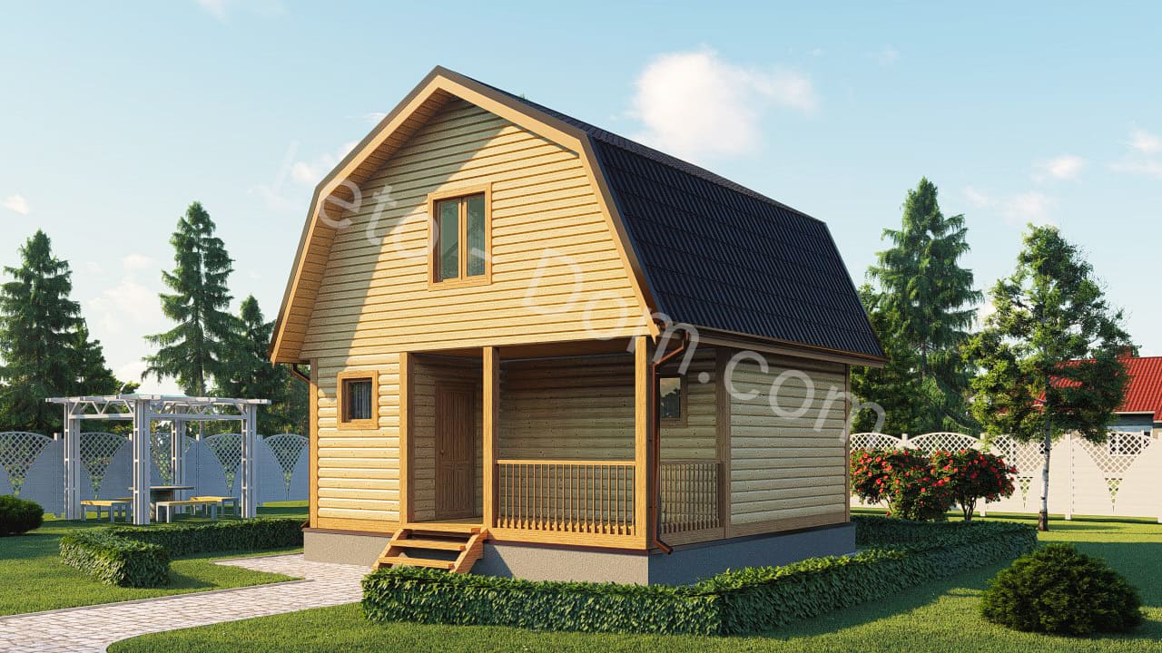 дом из бруса