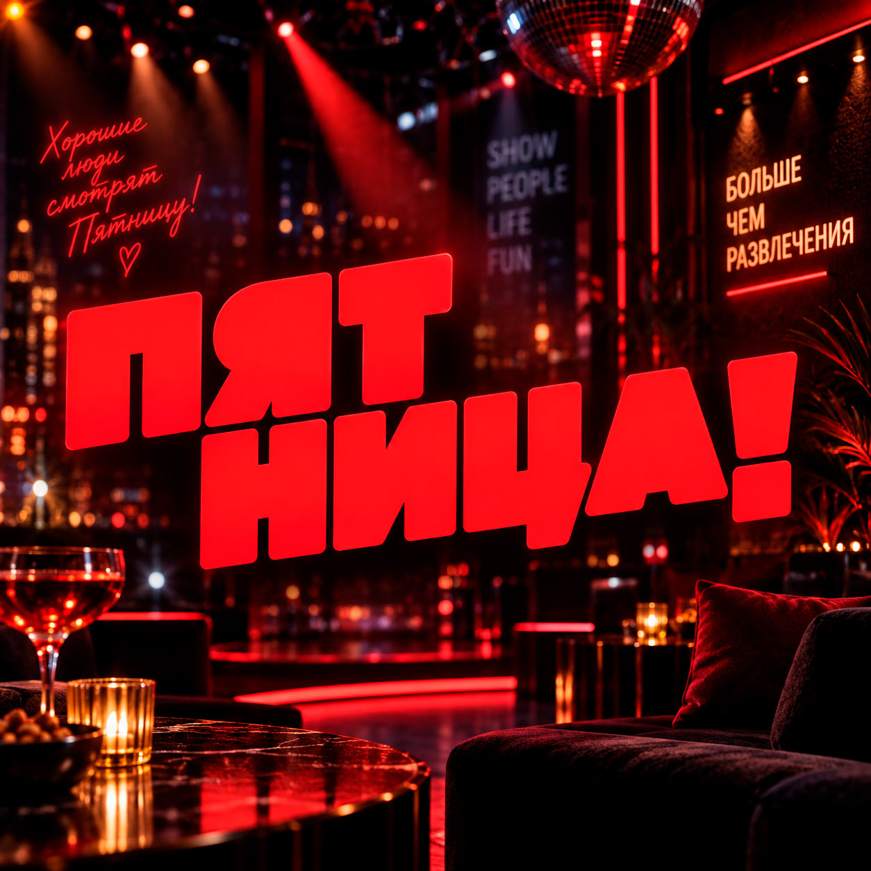Логотип телеканала «Пятница!»